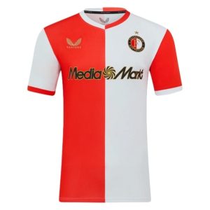 Feyenoord 2025/26 Thuistenue Heren – Goedkope Voetbalshirts Korte Mouwen