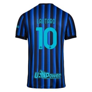 Inter Milan 2025/26 Thuistenue Heren – Lautaro Martinez #10 – Goedkope Korte Mouwen Voetbalshirt