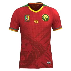 Kameroen 2025/26 Uittenue Heren – Goedkope Voetbalshirts Korte Mouwen