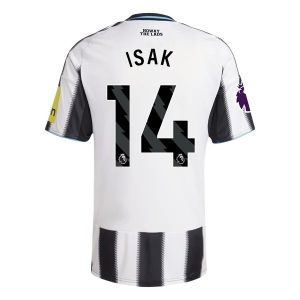 Newcastle United 2025/26 Thuistenue Heren – Alexander Isak #14 – Goedkope Korte Mouwen Voetbalshirt