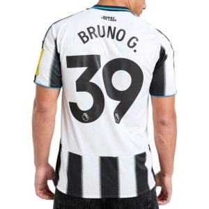 Newcastle United 2025/26 Thuistenue Heren – Bruno Guimarães #39 – Goedkope Korte Mouwen Voetbalshirt