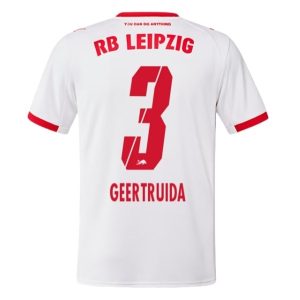 RB Leipzig Thuistenue 2025/26 Heren – Lutsharel Geertruida #3 – Goedkope Korte Mouwen Voetbalshirt