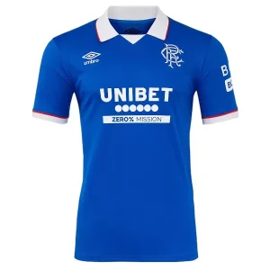 Rangers FC 2025/26 Thuistenue Heren – Goedkope Korte Mouw Voetbalshirt