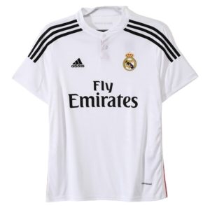 Real Madrid Retro 2014-2015 Thuistenue Heren – Goedkope Korte Mouwen Voetbalshirt