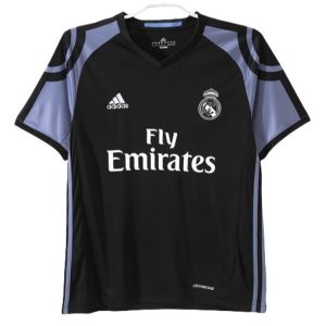 Real Madrid Retro 2016-2017 Derde tenue Heren – Goedkope Korte Mouwen Voetbalshirt