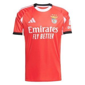 SL Benfica 2025/26 Thuistenue Heren – Goedkope Voetbalshirts Korte Mouwen