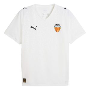 Valencia CF Thuistenue 2025/26 Heren – Goedkope Korte Mouwen Voetbalshirt