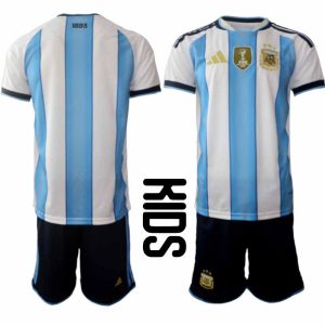 Argentinië WK 2026 Thuistenue Kinderen - Voetbalshirt + Short