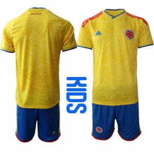 Colombia WK 2026 Thuistenue Kinderen - Voetbalshirt + Short