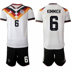 Duitsland WK 2026 Thuistenue Heren – Joshua Kimmich #6 Voetbalshirt + Short