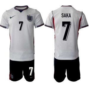 Engeland WK 2026 Thuistenue Heren – Bukayo Saka #7 Voetbalshirt + Short