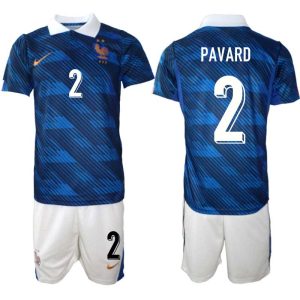 Frankrijk WK 2026 Thuistenue Heren – Benjamin Pavard #2 Voetbalshirt + Short