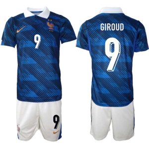 Frankrijk WK 2026 Thuistenue Heren – Olivier Giroud #9 Voetbalshirt + Short