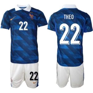 Frankrijk WK 2026 Thuistenue Heren – Theo Hernández #22 Voetbalshirt + Short