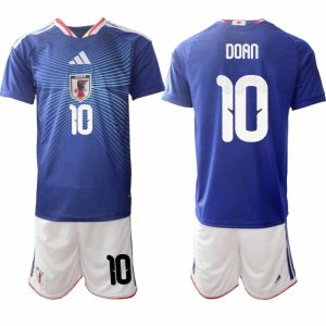 Japan WK 2026 Thuistenue Heren – Ritsu Doan #10 Voetbalshirt + Short