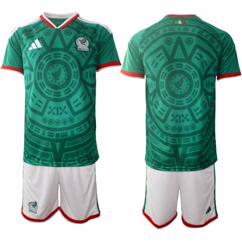 Mexico WK 2026 Thuistenue Heren - Voetbalshirt + Short