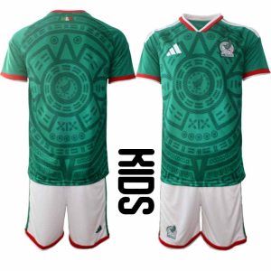 Mexico WK 2026 Thuistenue Kinderen - Voetbalshirt + Short