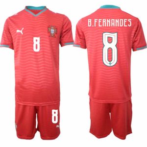 Portugal WK 2026 Thuistenue Heren – Bruno Fernandes #8 Voetbalshirt + Short