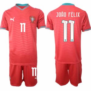 Portugal WK 2026 Thuistenue Heren – João Félix #11 Voetbalshirt + Short