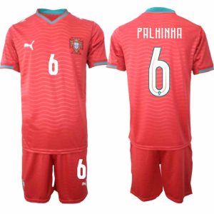 Portugal WK 2026 Thuistenue Heren – João Palhinha #6 Voetbalshirt + Short