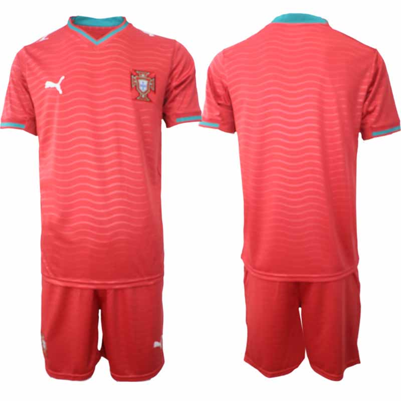Portugal WK 2026 Thuistenue Heren - Voetbalshirt + Short