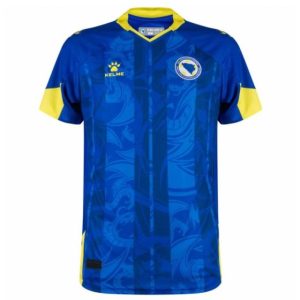 Bosnië en Herzegovina EK 2024 Thuisshirt Heren – Korte Mouw Voetbalshirt