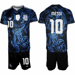 Argentinië Uitshirt WK 2026 Heren - Lionel Messi #10 Tenue (Shirt + Shorts)