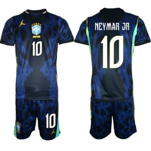 Brazilië Uitshirt WK 2026 Heren - Neymar Jr #10 Tenue (Shirt + Shorts)