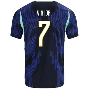 Brazilië Uitshirt WK 2026 Vinícius Júnior #7 - Voetbalshirt Heren