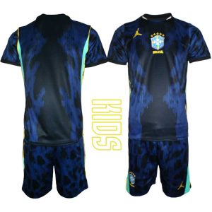 Brazilië Uittenue WK 2026 Kinderen - Voetbalset (Shirt + Broekje)