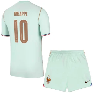 Frankrijk Uittenue WK 2026 Kinderen – Kylian Mbappé #10 Voetbalshirt + Shorts Set