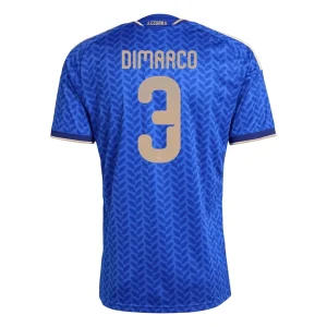 Italië Thuisshirt WK 2026 Federico Dimarco #3 - Voetbalshirt Heren