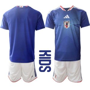 Japan Thuistenue WK 2026 Kinderen - Voetbalset (Shirt + Broekje)
