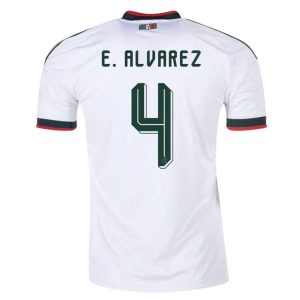 Mexico Uitshirt WK 2026 Edson Álvarez #4 - Voetbalshirt Heren