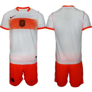 Nederland Uittenue WK 2026 Heren – Voetbalshirt + Shorts Set