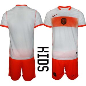 Nederland Uittenue WK 2026 Kinderen – Voetbalshirt + Shorts Set