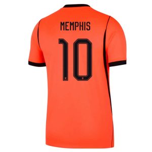 Nederlands Elftal Thuisshirt WK 2026 Heren - Memphis Depay #10 Voetbalshirt
