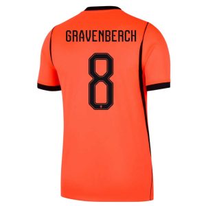 Nederlands Elftal Thuisshirt WK 2026 Heren - Ryan Gravenberch #8 Voetbalshirt
