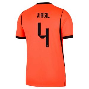 Nederlands Elftal Thuisshirt WK 2026 Heren - Virgil van Dijk #4 Voetbalshirt