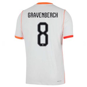 Nederlands Elftal Uitshirt WK 2026 Heren - Ryan Gravenberch #8 Voetbalshirt