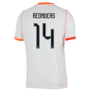 Nederlands Elftal Uitshirt WK 2026 Heren - Tijjani Reijnders #14 Voetbalshirt
