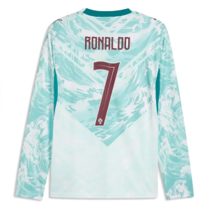 Portugal Uitshirt WK 2026 Heren Lange Mouw - Cristiano Ronaldo #7 - Voetbalshirt