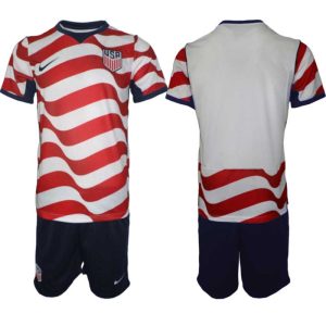 Verenigde Staten Thuistenue WK 2026 Heren - Voetbalset (Shirt + Broekje)