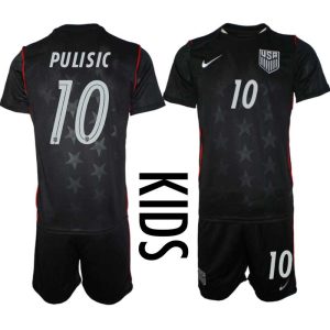 Verenigde Staten Uittenue WK 2026 Kinderen – Christian Pulisic #10 Voetbalshirt + Shorts Set