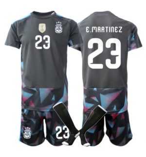 Argentinië Emiliano Martinez #23 Keeper Thuis tenue Kids WK 2026 Voetbalshirt Shorts Set