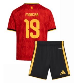België Diego Moreira #19 Thuis tenue Kids WK 2026 Voetbalshirt + Shorts Set