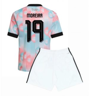België Diego Moreira #19 Uit tenue Kids WK 2026 Voetbalshirt + Shorts Set