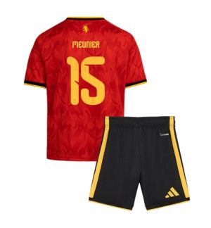 België Thomas Meunier #15 Thuis tenue Kids WK 2026 Voetbalshirt + Shorts Set