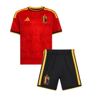 België Thuis tenue Kids WK 2026 Voetbalshirt + Shorts Set