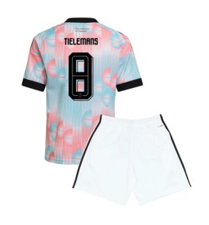 België Youri Tielemans #8 Uit tenue Kids WK 2026 Voetbalshirt + Shorts Set